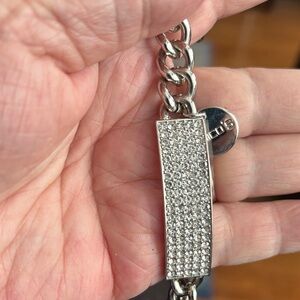 Chico’s Chain Bracelet with Rhinestones